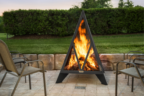 Iron Embers 4' Pyramid Outdoor Fireplace - Sale price $1,350 + tax
